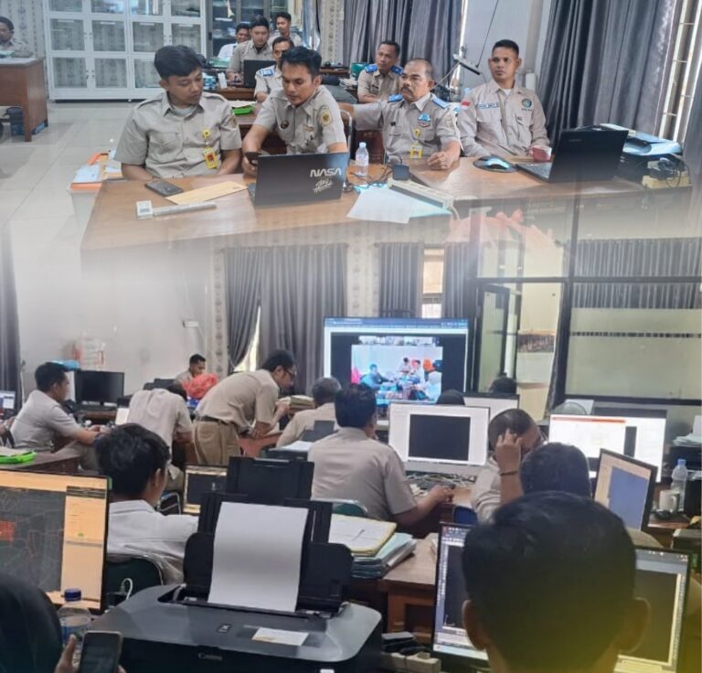 Perkuat Kualitas Pelayanan, Kantor Pertanahan Kabupaten Pati Ikuti Coaching Layanan Pengukuran Terjadwal