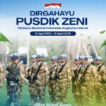 Selamat Hari Ulang Tahun Pusdik Zeni TNI AD15 April 2026