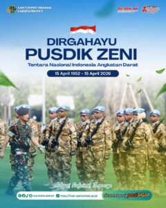 Selamat Hari Ulang Tahun Pusdik Zeni TNI AD15 April 2026