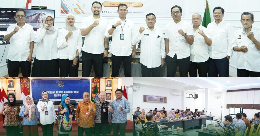 Optimalkan Pelaksanaan Kegiatan Labdsform Tahun 2026, Direktorat Jenderal Penataan Agraria Menggelar Bimbingan Teknis Gelombang II di 3 Provinsi