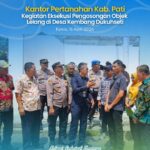 Kantah Pati Hadiri Kegiatan Eksekusi Pengosongan Objek Lelang di Desa Kembang Dukuhseti