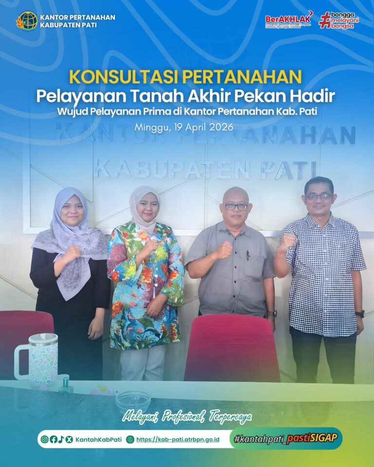 PELATARAN (Pelayanan Pertanahan Akhir Pekan) sebagai upaya memberikan kemudahan kepada masyarakat dalam mengakses layanan pertanahan di luar hari kerja