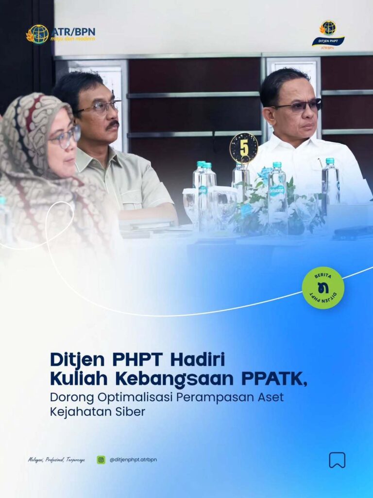 Ditjen PHPT Hadiri Kuliah Kebangsaan PPATK
