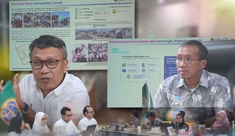 Ditjen PTPP melalui Direktorat Konsolidasi Tanah dan Pengembangan Pertanahan gelar rapat dengan Kementerian Perumahan dan Kawasan Permukiman