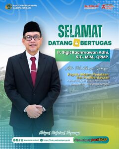 Selamat Datang & Selamat Bertugas