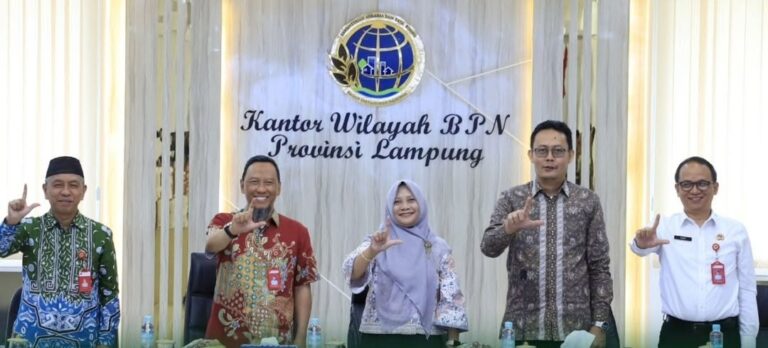 Optimalkan Pelaksanaan Kegiatan Landreform Tahun 2026 Ditjen Oenataan Agraria Hadiri bimtek di Kanwil BPN Provinsi Lampung