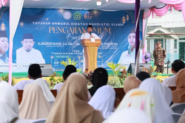 Bicara Soal Amanah Pimpinan dalam Pengajian di Pandeglang, Menteri Nusron: Permudah Rakyat