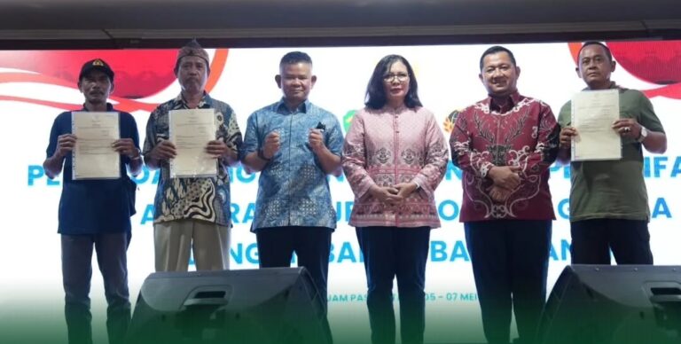 Dukung Percepatan Pelaksanaan Kegiatan Redistribusi Tanah Tahun 2026, Direktur Jenderal Penataan Agraria turut hadir dalam Penandatanganan Perjanjian Pemanfaatan antara Subjek Reforma Agraria dengan Badan Bank Tanah