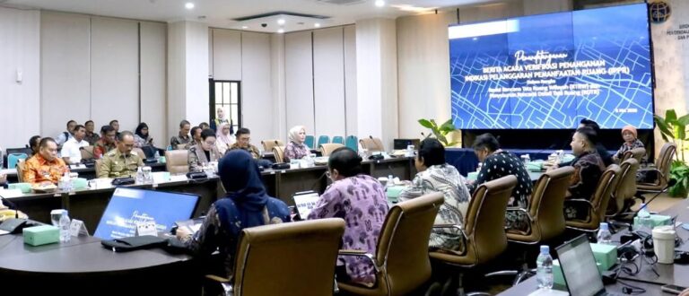 Mencegah Terjadinya Pemutihan terhadap pelanggaran pemanfaatan ruang, Ditjen Pemanfaatan Ruang Tandatangani BA Verifikasi