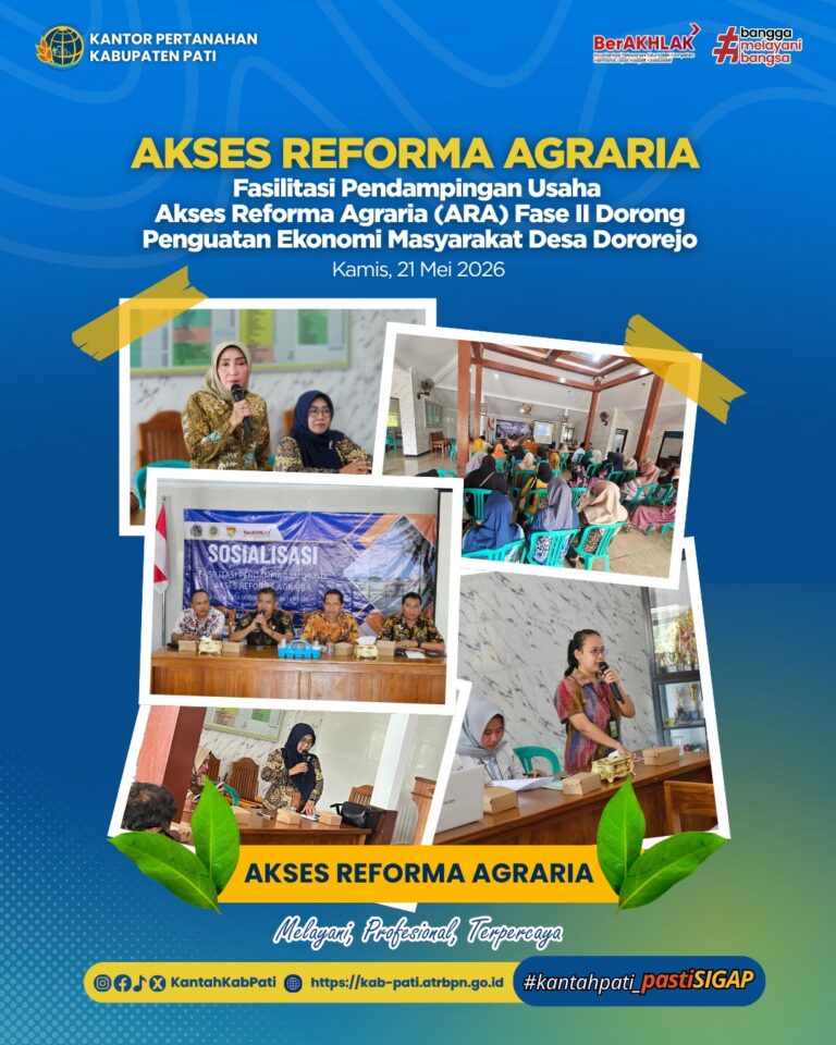 Fasilitasi Pendampingan Usaha Akses Reforma Agraria Fase II Dorong Penguatan Ekonomi Masyarakat Desa Dororejo