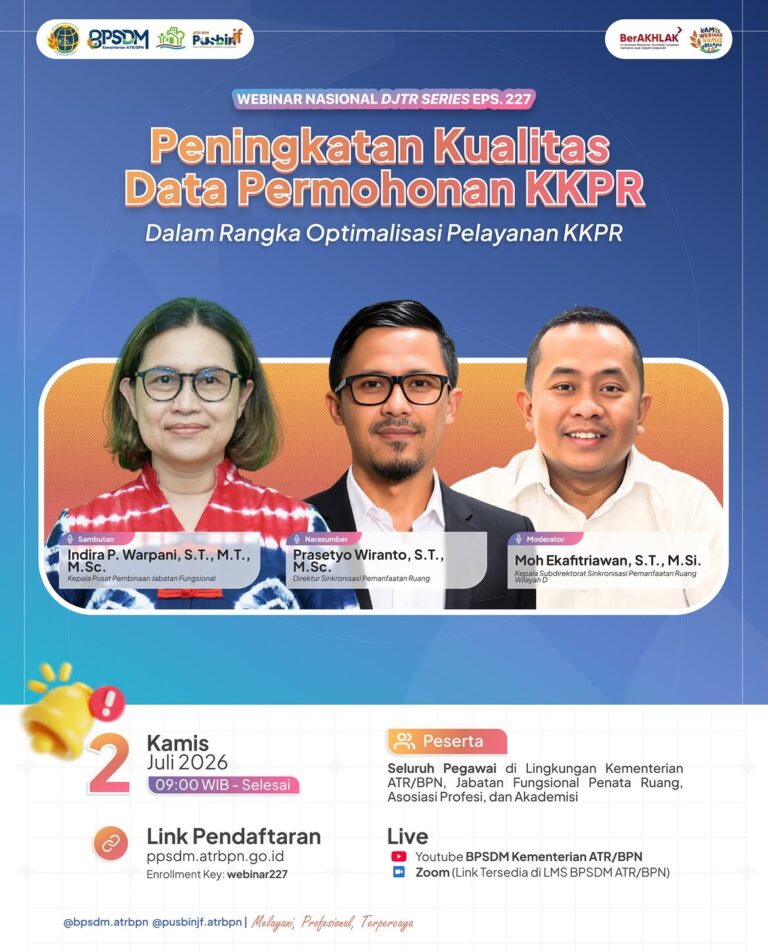 Mengapa proses permohonan KKPR terkadang memerlukan waktu lebih lama? Salahsatu penyebabnya adalah kualitas data dan dokumen permohonan yang belum sesuai standar.