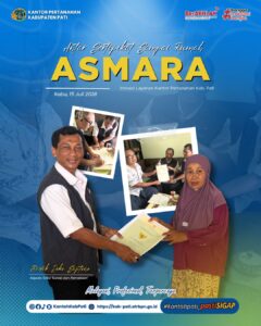 Tim ASMARA Kantor Pertanahan Kabupaten Pati Antar Sertipikat Langsung ke Rumah Pemohon