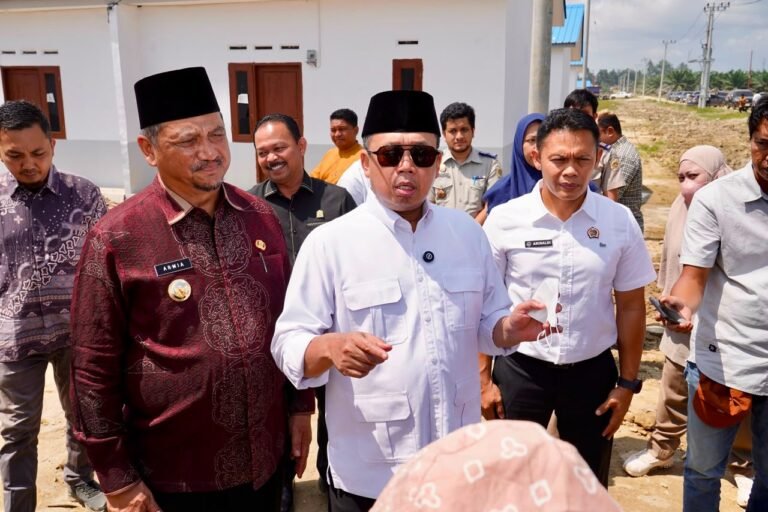 Tinjau Lokasi Huntap bagi Korban Bencana Aceh Tamiang, Menteri Nusron Pastikan Lahan 100% Siap Digunakan