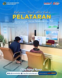 Kantor Pertanahan Kabupaten Pati kembali menghadirkan inovasi pelayanan publik melalui program PELATARAN