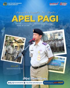 Kepala Kantor Pertanahan Kabupaten Pati Tekankan Integritas dan Kinerja pada Apel Pagi