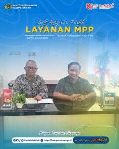 Kantor Pertanahan Kabupaten Pati terus berkomitmen meningkatkan kualitas pelayanan kepada masyarakat melalui penyediaan layanan pertanahan di Loket Mall Pelayanan Publik (MPP) Kabupaten Pati