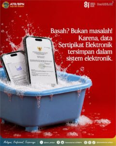 Halo #SobATRBPN, Yuk lindungi aset terbaikmu dari risiko kerusakan fisik seperti basah, robek, atau bahkan hilang.