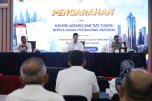 Sebarkan Semangat Transformasi Layanan Pertanahan, Menteri Nusron: Untuk Memberikan Kepastian kepada Masyarakat