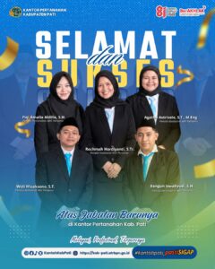SELAMAT DAN SUKSES ATAS JABATAN BARUNYA