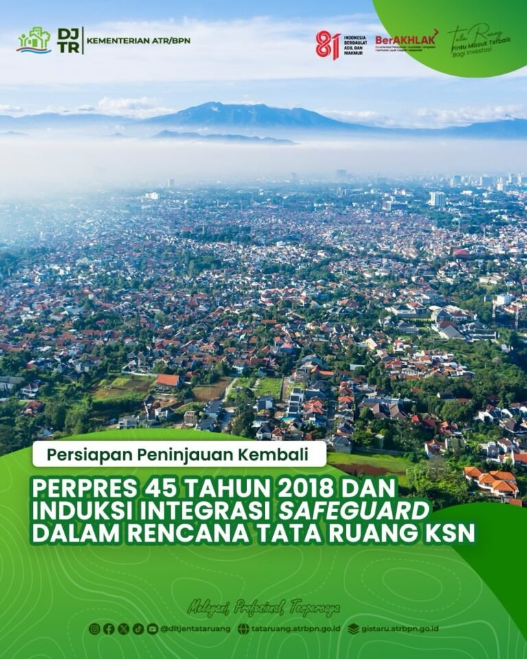 Direktorat Jenderal Tata Ruang Kementerian Agraria dan Tata Ruang/Badan Pertanahan Nasional (ATR/BPN) menggelar rapat koordinasi lintas sektor