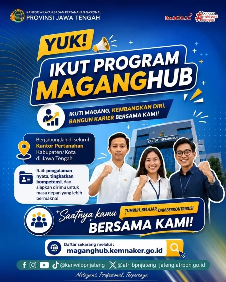 📢 Yuk, Ikut Program MagangHub!