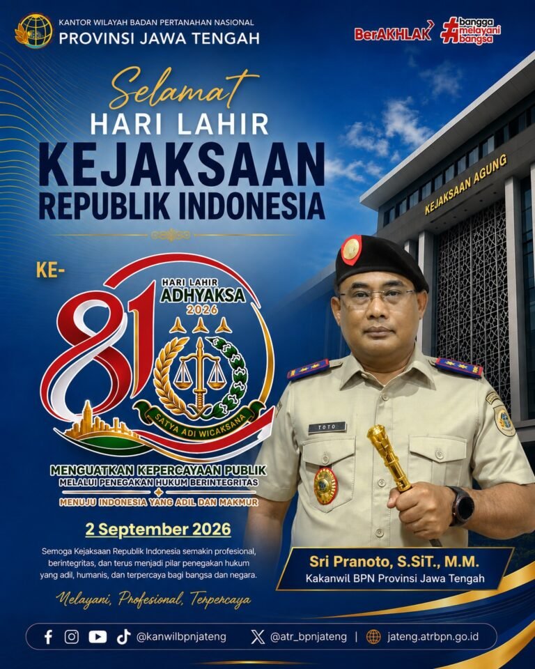 Selamat Hari Lahir Kejaksaan Republik Indonesia ke-81! 🇮🇩⚖️