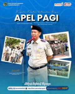 Apel Pagi, Kepala Kantor Pertanahan Kabupaten Pati Tekankan Percepatan Realisasi Anggaran dan Transformasi Layanan