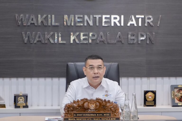 Wamen ATR/Waka BPN: Integrasi Data Hak, Tata Ruang, dan Nilai Tanah Jadi Kunci Tata Kelola Pertanahan